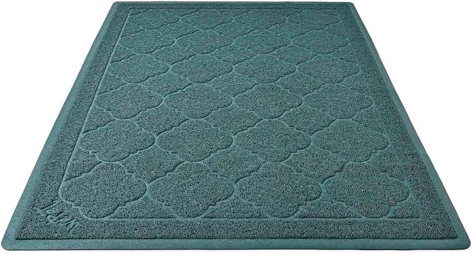 WePet Cat Litter Box Mat, Kitty Premium PVC Pad, Durable Trapping Rug, by WePet