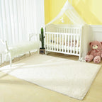Andecor Soft Fluffy Bedroom Rugs, 3 x 5 Feet Indoor Shaggy Plush Area Rug - Image 2