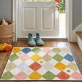 jinchan Macy Area Rug 2x3 Kids Entryway Washable Indoor Doormat Small Soft Non by JINCHAN