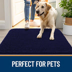 OLANLY Dog Door Mat for Muddy Paws 24x16, Absorbs Moisture and Dirt, Absorbent - Image 6