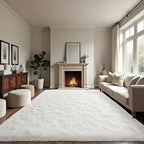 LOCHAS Ultra Soft Indoor Modern Area Rugs Fluffy Living Room Carpets - Image 5