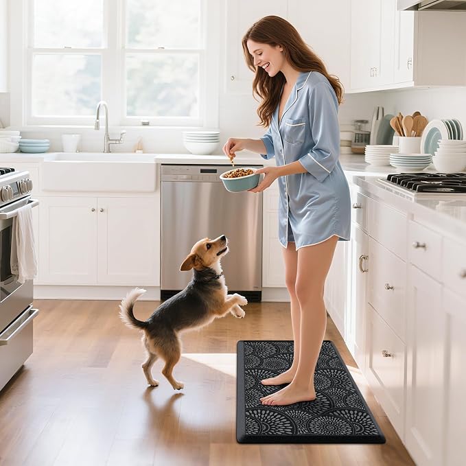 Mattitude Kitchen Mat, 17.3x28in Heavy Duty Ergonomic Comfort Foam Standing - Image 3