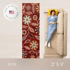Maples Rugs Reggie Floral Runner Rug - Image 4