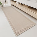 RESARE Waffle Bathroom Runner Rugs, Super Absorbent Bath Mat Non Slip Washable by Resare