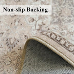 Washable 2x8 Hallway Runner Rug: Vintage Water Resistant Kitchen Entryway Rug - Image 4