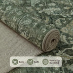 Rugxara 10x14 Area Rugs for Living Room Bedroom, Large Washable Rug, Non Slip & - Image 6