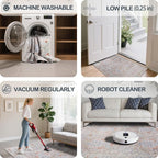Washable 2'6" x 8' Runners for Hallways, Non Slip Long Floor Runner for Kitchen - Image 6