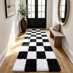 Shag Runner Rug for Bedroom Living Room 2x6 Upgrade Non-Slip Fluffy Soft - Image 4