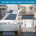 H.VERSAILTEX Bathroom Rug Sets 2 Piece Bath Mats Non Slip Thick Soft Chenille - Image 6