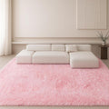 6x9 Rugs for Living Room, Cute Pink Rug for Bedroom, Plush Fluffy Carpet by Mtandyx