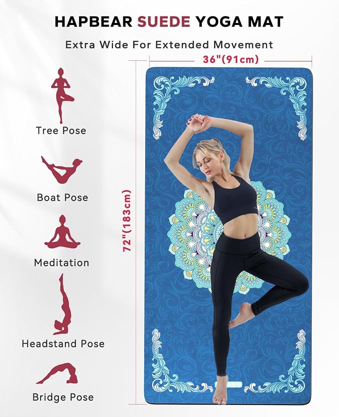 HAPBEAR Large Yoga Mat - Image 2