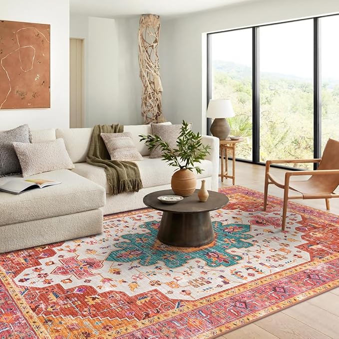 Moynesa Ultra-Thin Washable 10x14 Area Rugs - Image 7