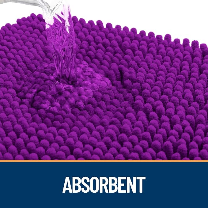 OLANLY Dog Door Mat for Muddy Paws 45x27, Absorbs Moisture and Dirt, Absorbent - Image 3