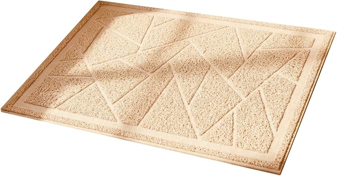 WePet Cat Litter Box Mat, Kitty Premium PVC Pad, Durable Trapping Rug, by WePet