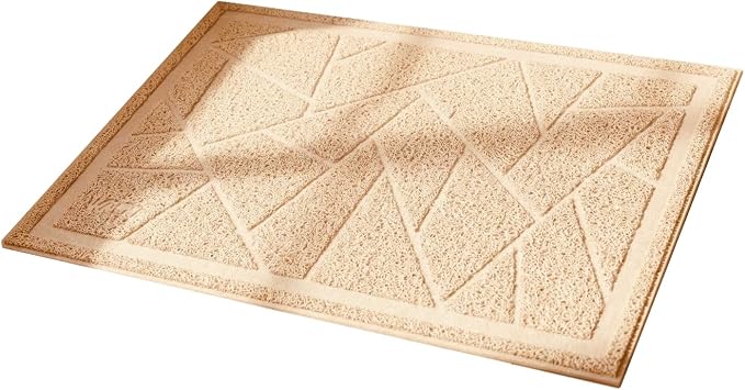 WePet Cat Litter Box Mat, Kitty Premium PVC Pad, Durable Trapping Rug, by WePet