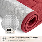 PURRUGS Dirt Trapping Door Mat 20" x 31.5", Non-Slip/Skid Machine Washable - Image 5