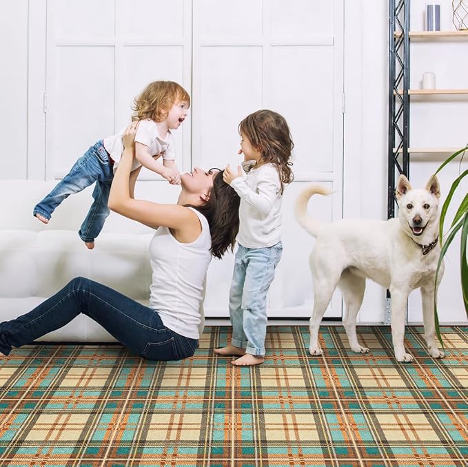 Ruaruarug Washable 8x10 Area Rug - Image 8