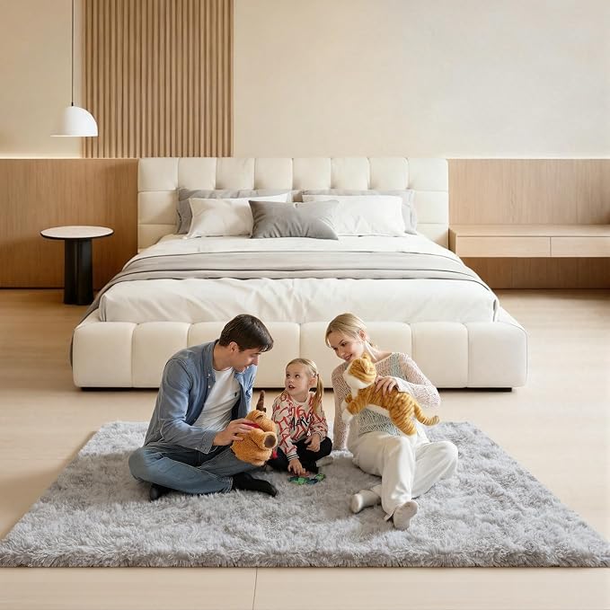 5x7 Area Rugs for Living Room, Large Fluffy Rugs for Bedroom, Fuzzy Shag Soft - Image 6
