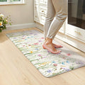 KIMODE Anti Fatigue Mats for Kitchen Floor, Cushioned Kitchen Floor Mat Non Slip by StayinComfortCookwithJoy