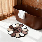 Trippy Happy Face Rug Cool Rugs Tufted Quick Dry Bath Mats - Image 7