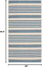 SAFAVIEH Washable Rug Outdoor Courtyard Collection - Image 2