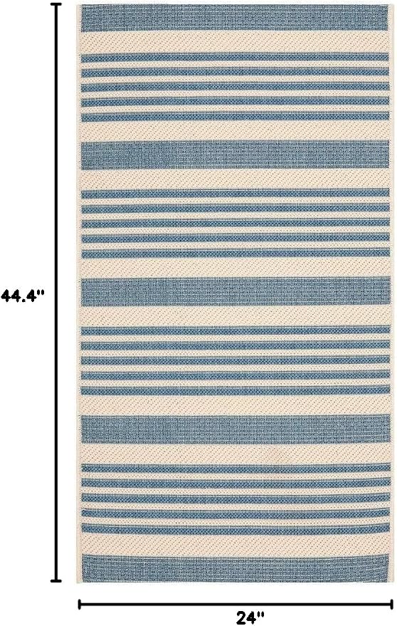 SAFAVIEH Washable Rug Outdoor Courtyard Collection - Image 2