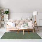 Amearea Modern Soft Hallway Runner Rug, 2x6 Fluffy Bedroom Bedside Rugs - Image 7