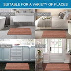 H.VERSAILTEX 2 Piece Set Bathroom Rugs Bath Mats Sets Super Absorbent Chenille - Image 6