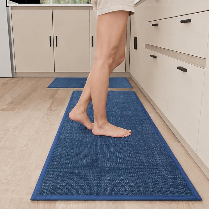 SUMLANS Kitchen Mat Set of 2 PCS, Cushioned Non Slip Rugs - Image 3