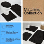 GORILLA GRIP Plush Absorbent Shaggy Chenille Bath Rug Mat - Image 8