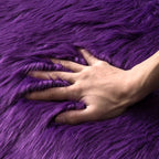 MIULEE Luxury Super Soft Fluffy Area Rug Faux Fur Sheepskin Rug Decorative - Image 3