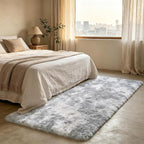 Shag Runner Rug for Bedroom Living Room 3x7 Upgrade Non-Slip Fluffy Soft - Image 3