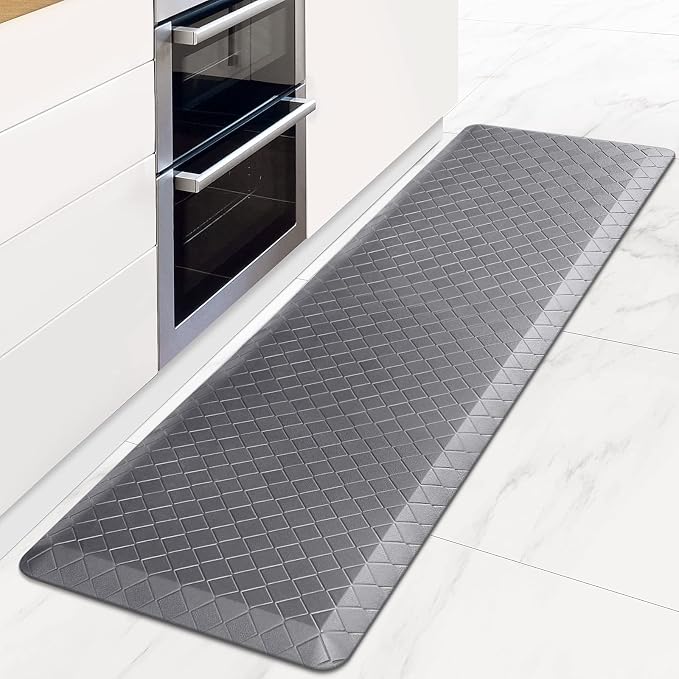 HappyTrends Kitchen Floor Mat Anti-Fatigue Kitchen Rug, Waterproof Non-Slip by HappyTrends
