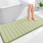 OLANLY Memory Foam Long Bathroom Rugs Runner 59x24, Super Soft Absorbent Bath by OLANLY