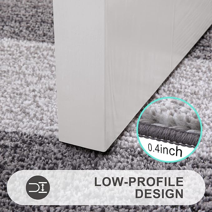Kitinjoy Indoor Outdoor Door Mat, 32x20 Non-Slip Absorbent Dirt Trapper - Image 4