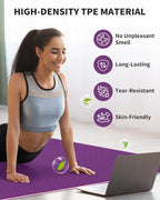 CAMBIVO Yoga Mat 72" x 48" Large Workout Mat - Image 5