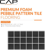 CAP Puzzle Exercise Mats | 3/4” Thick EVA Interlocking Foam Tiles - Image 2