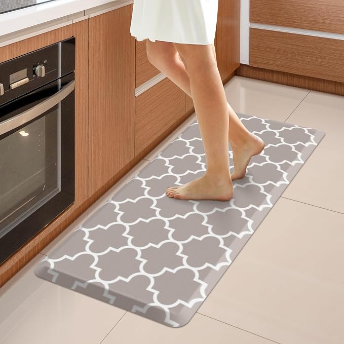 WISELIFE Kitchen Runner Rugs Anti-Fatigue mats, 17.3"x 39", Non Slip Waterproof by WiseLife