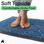 GORILLA GRIP 100% Waterproof All-Season WeatherMAX Doormat, US Designed Natural - Image 8