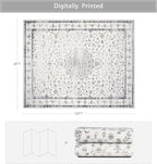 Srugn Washable Rugs 8x10 Area Rugs - Image 2