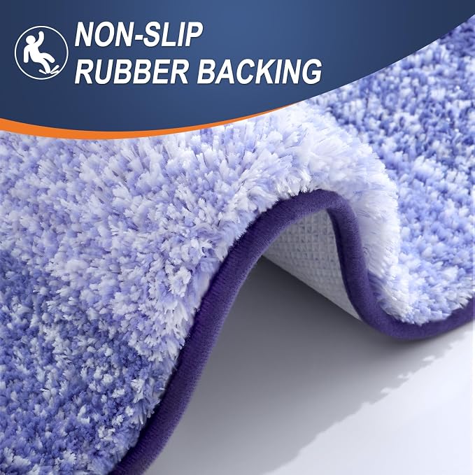OLANLY Bathroom Rugs Mat 30x20, Extra Soft Absorbent Microfiber Bath Rugs - Image 5