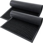 OLANLY Front Door Mat Indoor Outdoor Entrance, Waterproof Heavy Duty Doormat by OLANLY