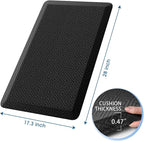 Mattitude Kitchen Mat Cushioned Anti-Fatigue Floor Mat Water Resistant Non-Slip - Image 2