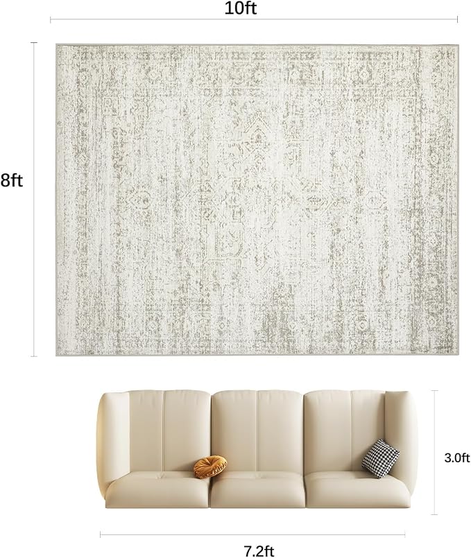 Srugn Double Layers 8x10 Area Rugs - Image 2