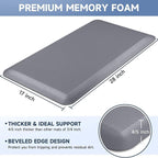 StepRite 4/5 Inch Thick Kitchen Mat Anti Fatigue Mat Kitchen Rugs Kitchen Decor - Image 2