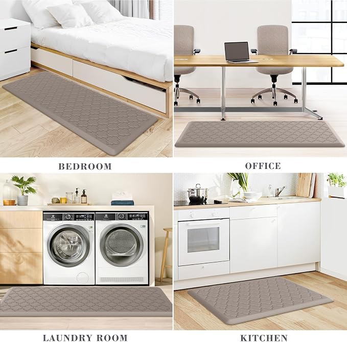 Kitchen Mat Cushioned Anti-Fatigue Floor Mat Water Resistant Non-Skid Kitchen - Image 7