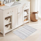 cotiled Washable 2x3 Entryway Rug: Washable Boho Rugs - Image 5