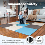 MioTetto Baby Play Mat, Soft Foam Floor Tiles - Image 3