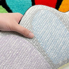 Trippy Happy Face Rug Cool Rugs Tufted Quick Dry Bath Mats - Image 5