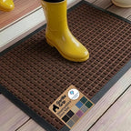 GORILLA GRIP 100% Waterproof All-Season WeatherMAX Doormat 35x23, US Designed by Unknown